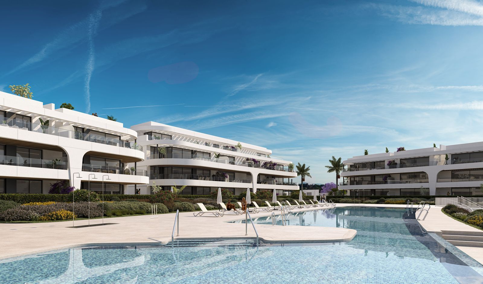 2 Bed Middle Floor Apartment in Estepona in Estepona — Wohnung